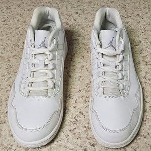 JORDAN EXECUTIVE LOW WHITE SNEAKERS 8.5